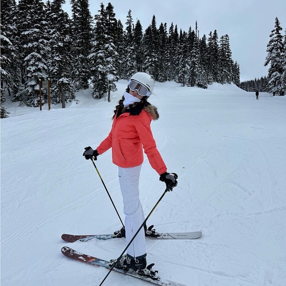 Jackets & Blazers - Roxy Jacket kids 14/16, white womens xs ski pants and black womens xs pants.
